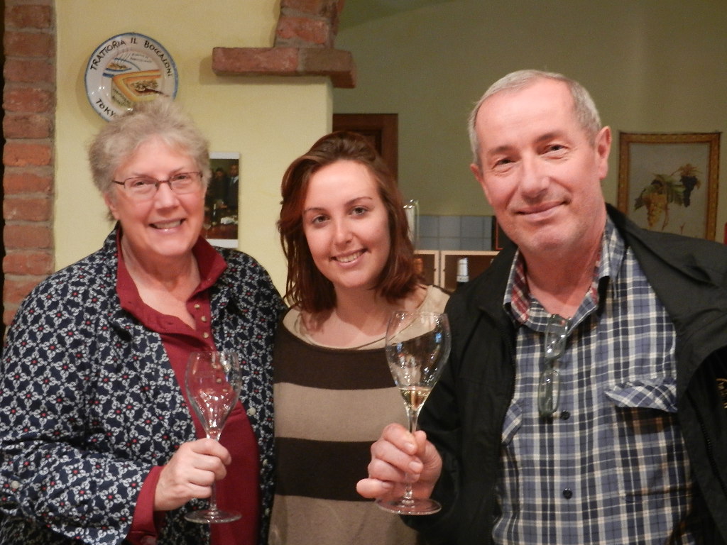 Nancy with Claudia and Anotnio Deltetto