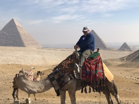 Camal Rides at the Great Pyramid