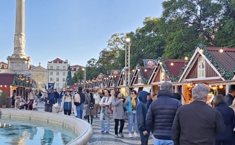 Lisbon, Portugal  Christmas Market