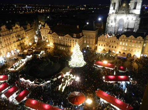 Prague at Christmas
