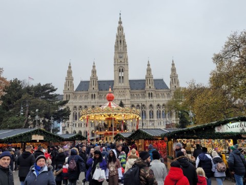 Vienna RatHaus Christmas Market